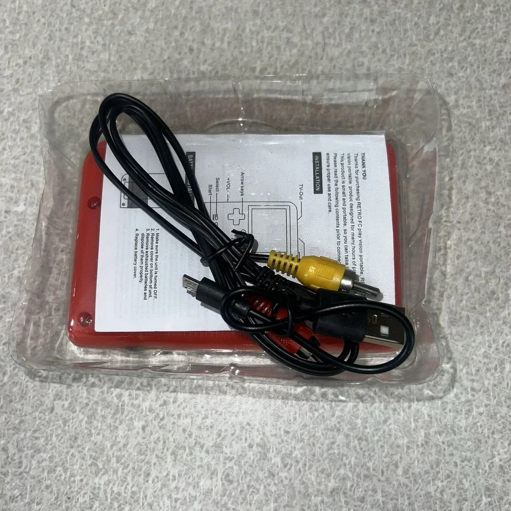 SUP Plus 400 in 1 Plus Handheld Gamepad New‎ Red